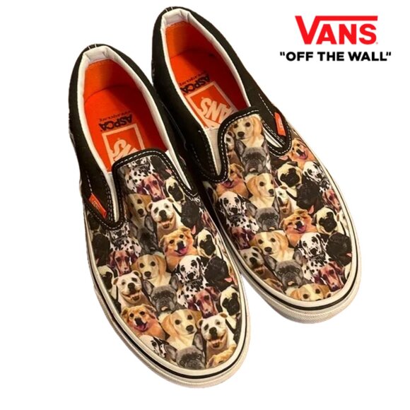 RARE Vans ASPCA Sneakers, sz. 7.5 - Picture 1 of 5